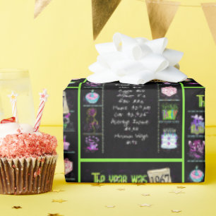 1967 Birthday Year Trivia Wrapping Paper