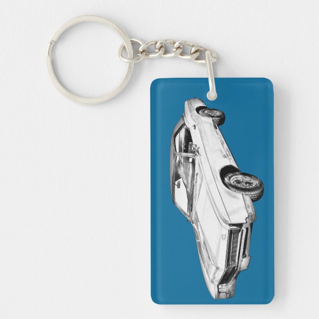1967 Buick Riviera Illustration Key Ring (Front)