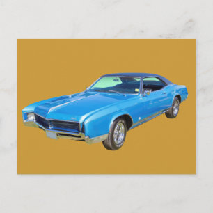 1967 Buick Riviera Muscle Car Postcard