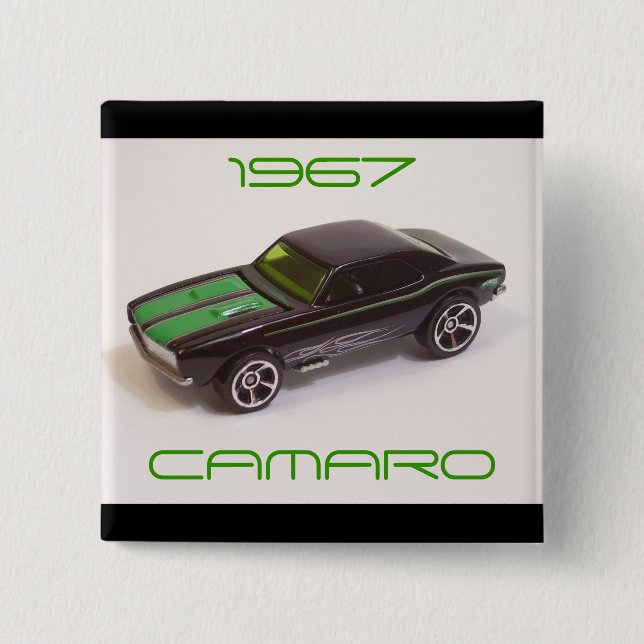 1967 Camaro 15 Cm Square Badge (Front)