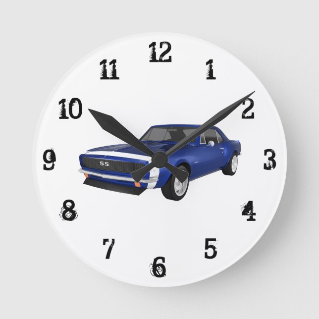 1967 Camaro SS: Wall Clock (Front)