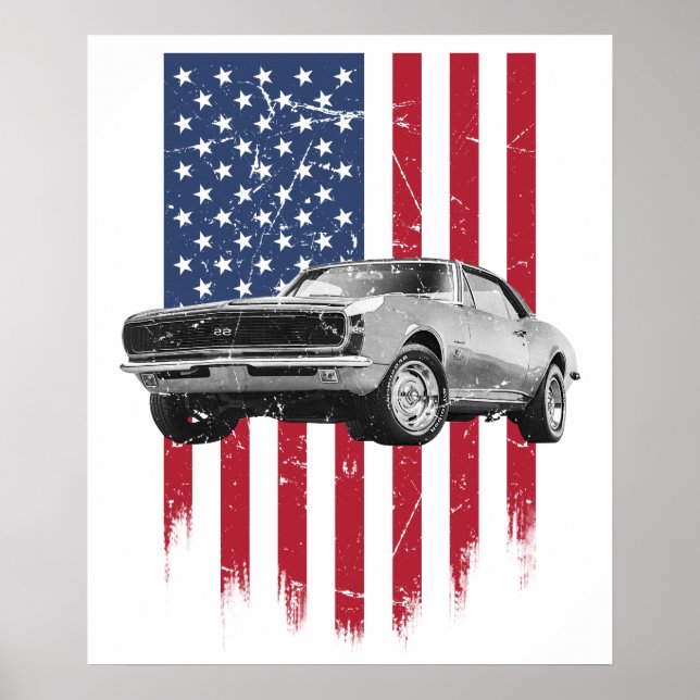 1967 Chevrolet Camaro SS 396 Poster (Front)