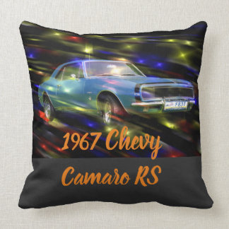 1967 Chevy Camaro RS Men's Basic Dark T-Shirt Cushion