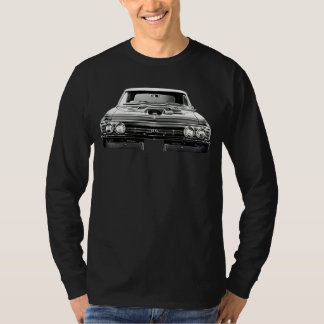 1967 Chevy Chevelle Ss Front View Silhouette T-Shirt
