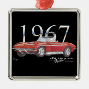 1967 Corvette Stingray Christmas Ornament