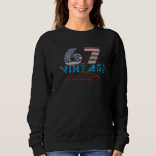 1967 Fastback Vintage Flag Sweatshirt
