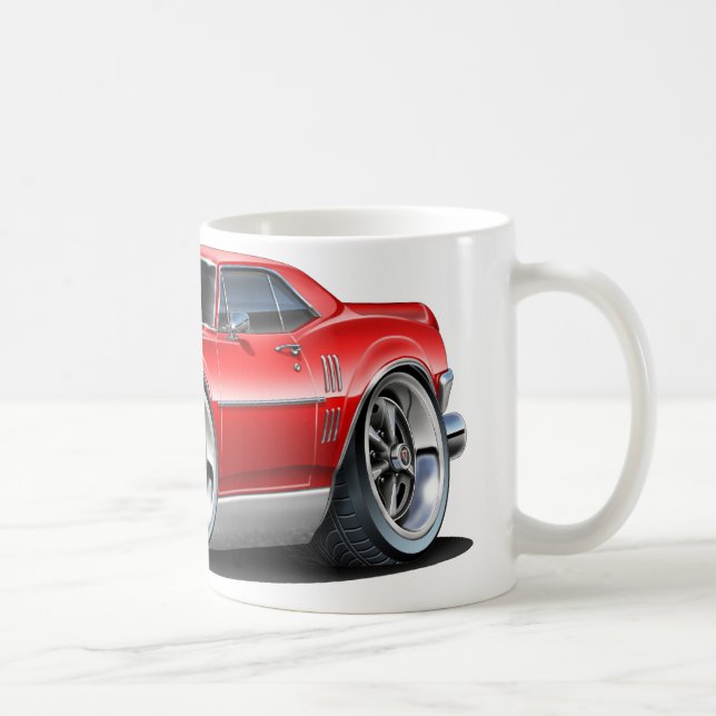 1967 Firebird Red Car Coffee Mug (Right)