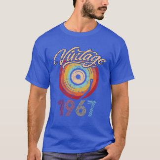 1967 Geburtstag Vinyl Vintage gift T-Shirt