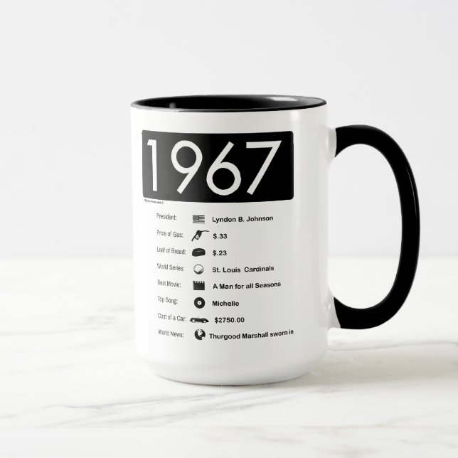 1967-Great Year (15 oz.) Coffee Mug (Right)