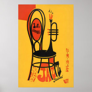 1967 Monterey Jazz Festival jazz poster