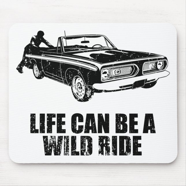 1967 Plymouth Barracuda Mouse Pad (Front)