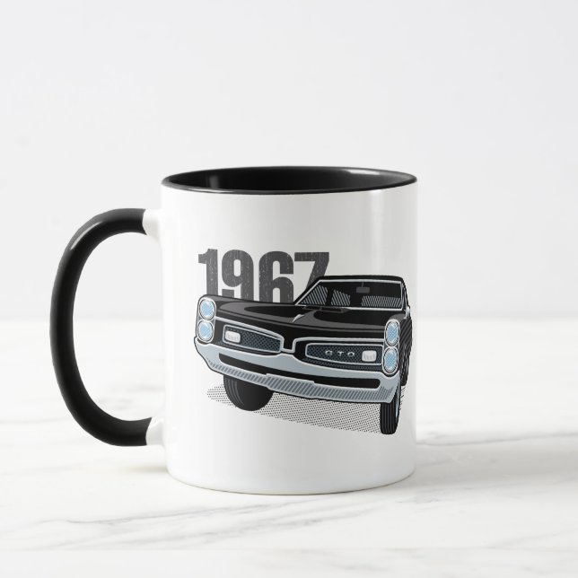 1967 Pontiac GTO Black Mug (Left)