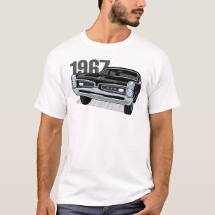 1967 Pontiac GTO Black T-Shirt