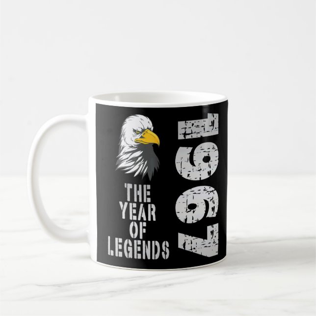 1967 year of birth  1967 Year of Legends  birthday Coffee Mug (Left)