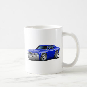 1968-69 Chevelle Blue Car Coffee Mug