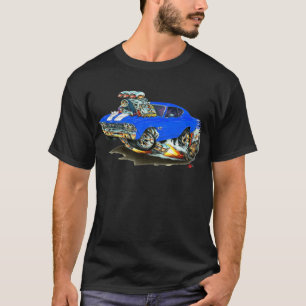 1968-69 Chevelle Blue White Car T-Shirt