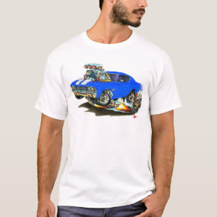 1968-69 Chevelle Blue White Car T-Shirt