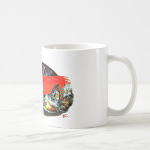 1968-69 Chevelle Red-Black Top Car Coffee Mug
