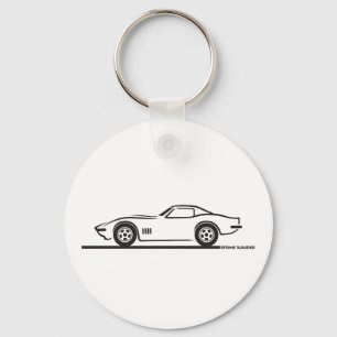 1968-69 Corvette Key Ring