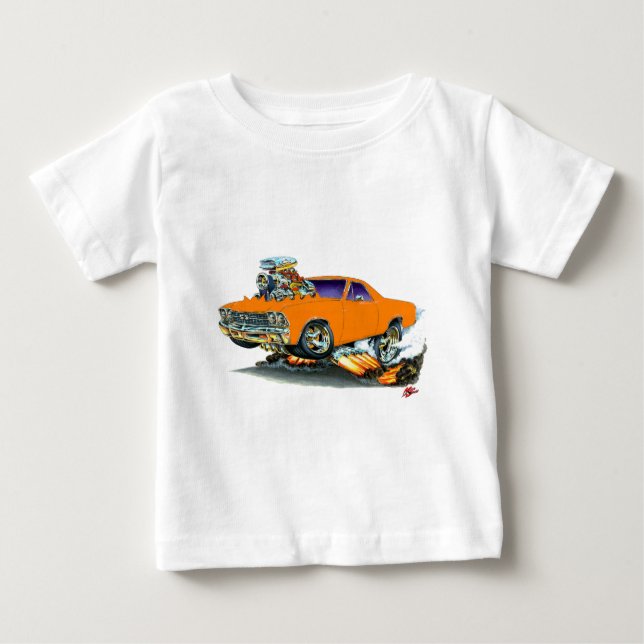 1968-69 El Camino Orange Truck Baby T-Shirt (Front)