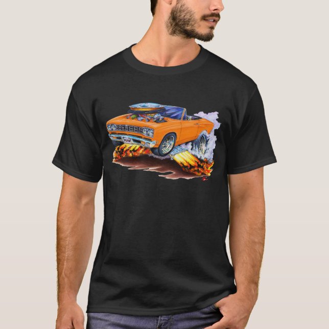 1968-69 Roadrunner Orange Convertible T-Shirt (Front)