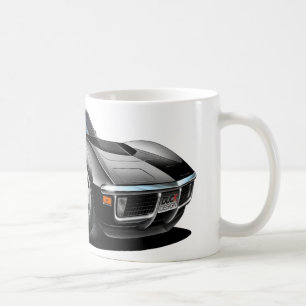 1968-72 Corvette Black Car Coffee Mug