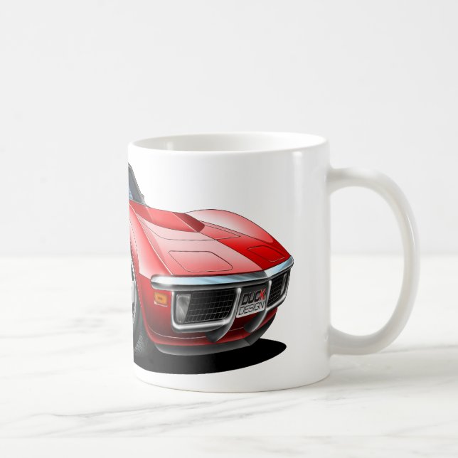 1968-72 Corvette Red Car Coffee Mug (Right)