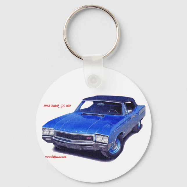 1968 Buick GS 400 Key Ring (Front)