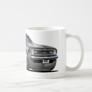 1968 Camaro Grey-Black Car Coffee Mug