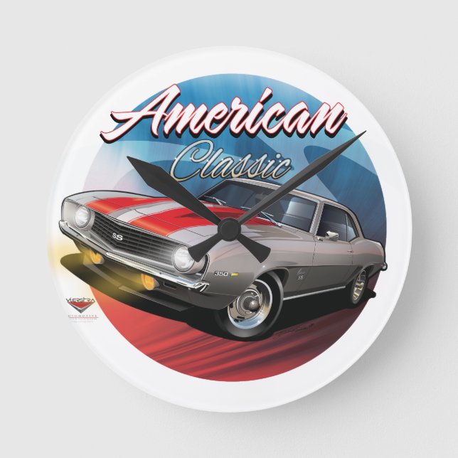 1968 Camaro SS clock (Front)