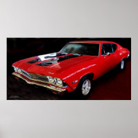 1968 CHEVELLE 427 POSTER
