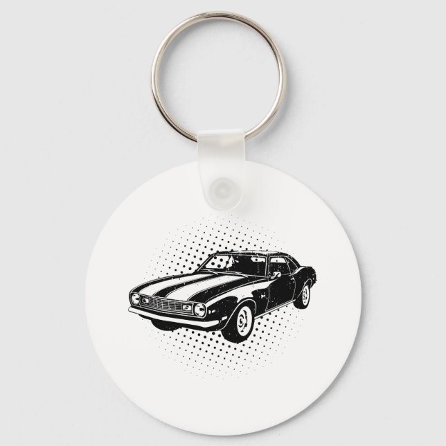 1968 Chevrolet Camaro Z28 Key Ring (Front)