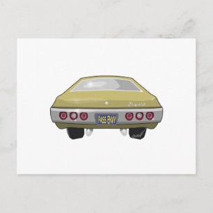 1968 Chevrolet Impala Postcard