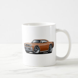 1968 Coronet RT Brown-Black Car Coffee Mug