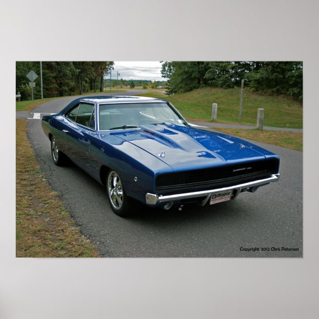 1968 dodge charger 440 magnum poster (Front)