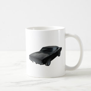 1968 dodge charger r/t mopar coffee mug