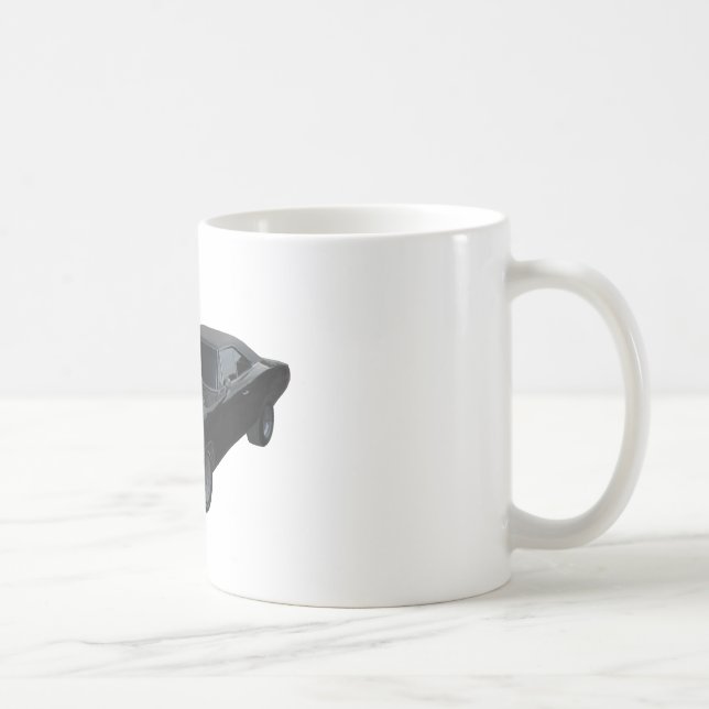 1968 dodge charger r/t mopar coffee mug (Right)