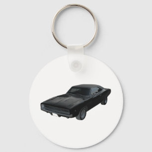 1968 dodge charger r/t mopar key ring