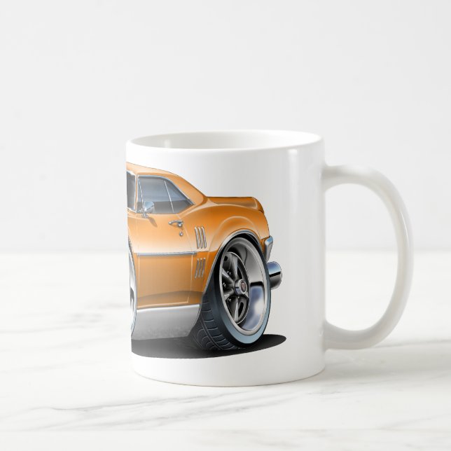 1968 Firebird Orange Car Coffee Mug (Right)