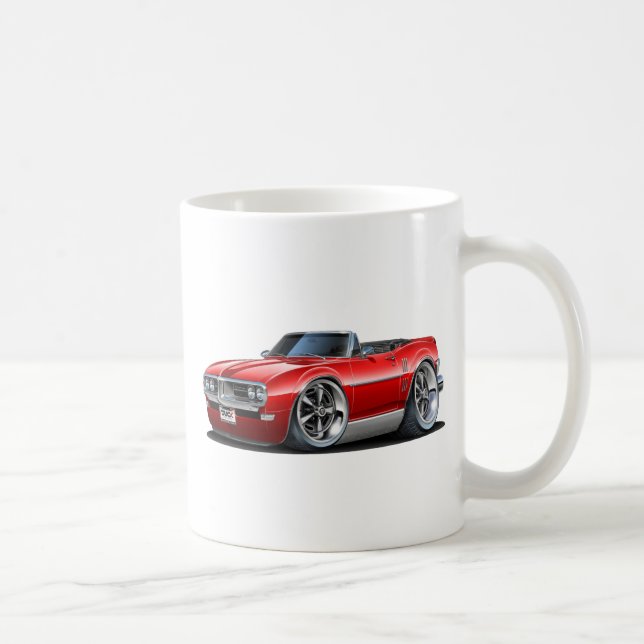 1968 Firebird Red Convertible Coffee Mug (Right)
