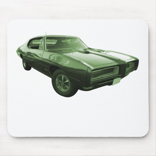 1968 GTO Muscle Car Mouse Pad (Front)
