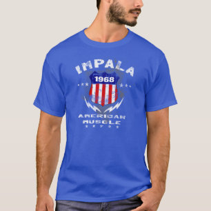 1968 Impala American Muscle v3 T-Shirt