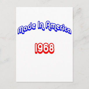 1968 Made In America Postcard