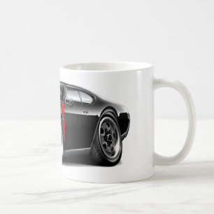 1968 Olds 442  Black-Red Car Coffee Mug