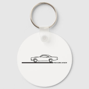 1968 Plymouth Roadrunner Key Ring