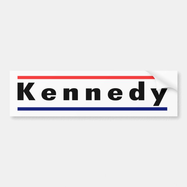 1968 Robert Kennedy Bumper Sticker (Front)
