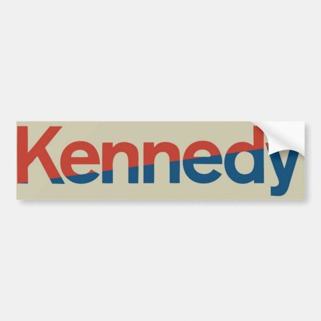 1968 Robert Kennedy Campaign Bumper Sticker (Front)