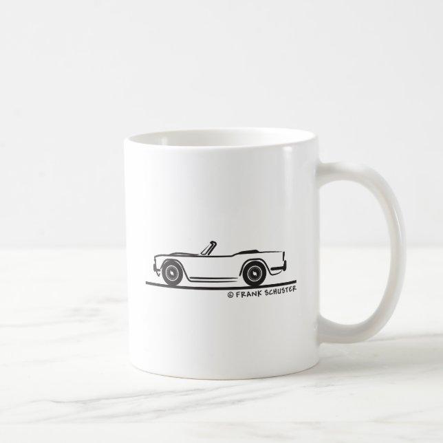 1968 Triumph TR4 Coffee Mug (Right)