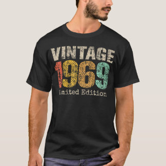 1969 55Th Birthday 55 Year Old For T-Shirt