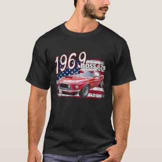 1969 69 boss 429 4th of july american T-Shirt